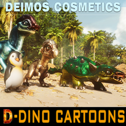 Deimos Cosmetics: Dino Cartoon Pack
