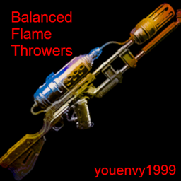 Balanced Flame Throwers