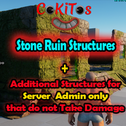 WIP CoKiToS Ruins Structures & Server Admin only Strutures that don't take damage