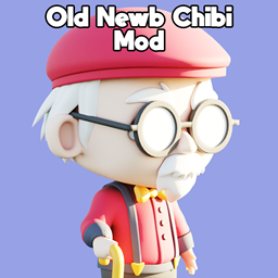 Old Newb Gaming Chibi