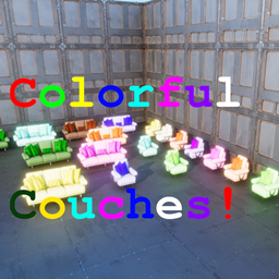 Colorful Couches!