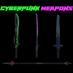 Cyberpunk Melee Weapons