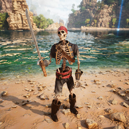 Deimos Cosmetics: Pirate Skeleton