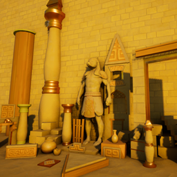 Stylized Egypt Structure Skins