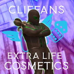 Cliffans Extra Life C-Cosmetics (Raas' Spidey Costume & Aaron's Toolbelt)