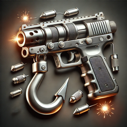 Grappling Firework Explosive Gun Plus X