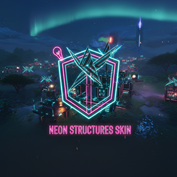 Neon Structures skin