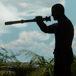 Medieval Blowgun/Blowpipe & Darts