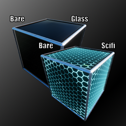 Bare Aesthetic Structure Skins (Now Cross Platform)