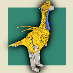 Gigantoraptor Costume Skin