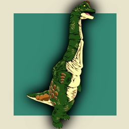 Brachiosaurus Costume SKIN