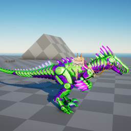 Tek Raptor Carchar Costume!