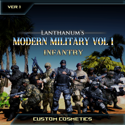 Lanthanum's Custom Cosmetics: Modern Military Vol.1 - Infantry