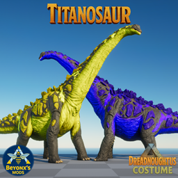 Titanosaur Dreadnoughtus Costume!