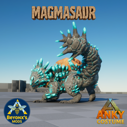 Magmasaur Anky Costume!
