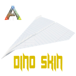 Paper Plane Dino Skin