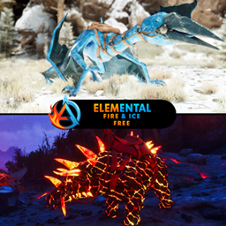 Elemental - Fire & Ice - Free Skins
