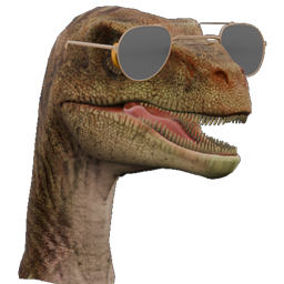 Cool Skinny Raptor by MinyYamori