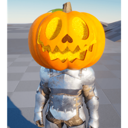 Pumpkin Paulie Helmet