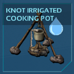 Knot Irrigated Cooking Pot
