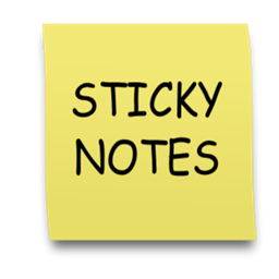 Sticky Notes