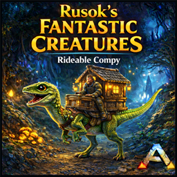 Rusok's Fantastic Creatures - Rideable Compy