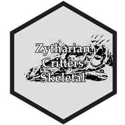 Zytharian Critters - Additional Skeletal Dinos Collection