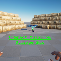 Compact Mushroom Storage Box