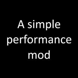A Simple Performance Mod (60 fps)